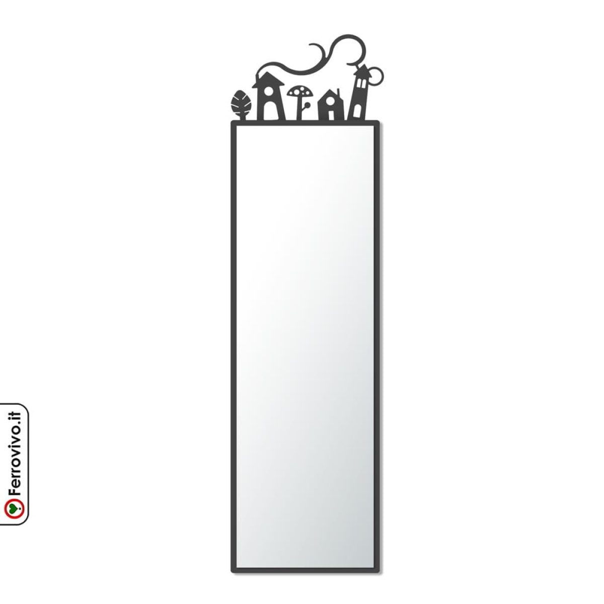 Specchio da parete rettangolare - Clayre & Eef